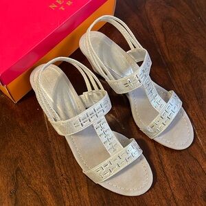 New York Transit shoes - Badges Earned Silver size 9M